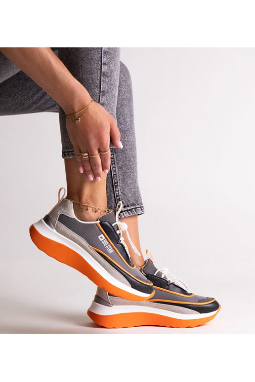 Graue Turnschuhe Big Star JJ274996