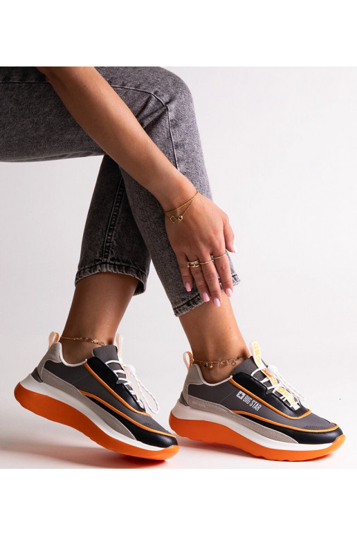 Graue Turnschuhe Big Star JJ274996