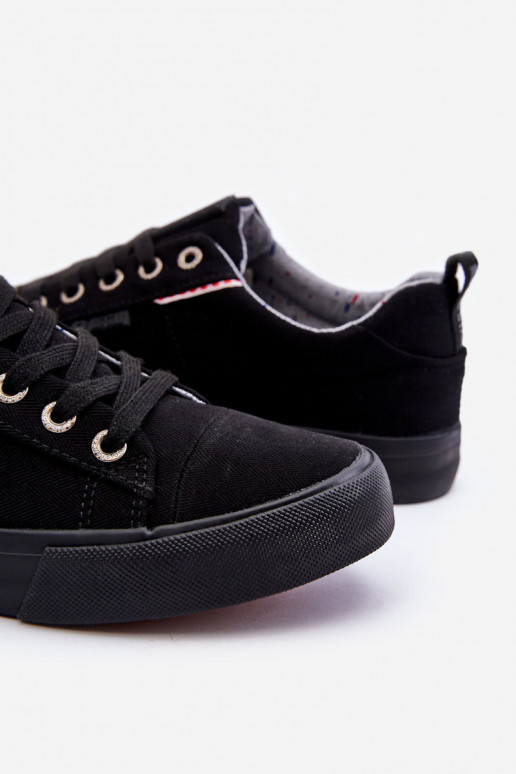 Niedrig für Männer  lässige Schuhe Big Star KK174002 schZuarze Farbe Niedrig für Männer  lässige Schuhe Big Star KK174002 schZuarze Farbe