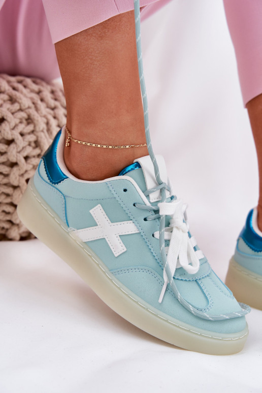 Niedrig Turnschuhe Feminin mit Leopardenfellmuster Mintfarbe Zelevelis Niedrig Turnschuhe Feminin mit Leopardenfellmuster Mintfarbe Zelevelis