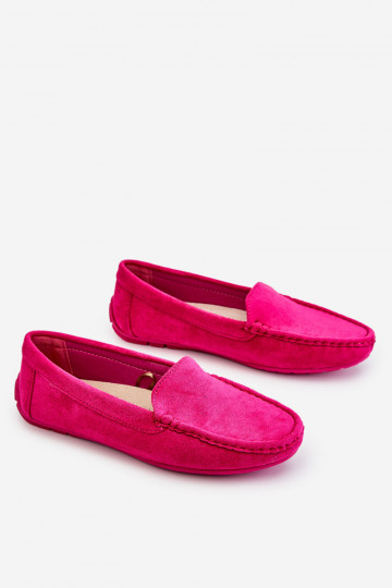 INildledermokassins Feminin pinke Farbe Morreno