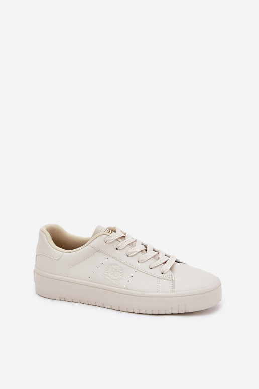 Niedrig Freizeitschuhe aus Öko-Leder Big Star NN274578 Beige Niedrig Freizeitschuhe aus Öko-Leder Big Star NN274578 Beige