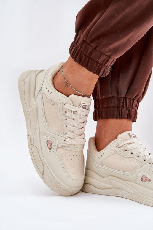 Feminin Sneakers Stilvollllschuhe Big Star NN274668 Beige Feminin Sneakers Stilvollllschuhe Big Star NN274668 Beige