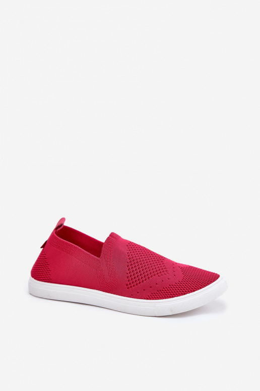 Feminin Turnschuhe Slip-on Big Star FF274A605 pinke Farbe Feminin Turnschuhe Slip-on Big Star FF274A605 pinke Farbe