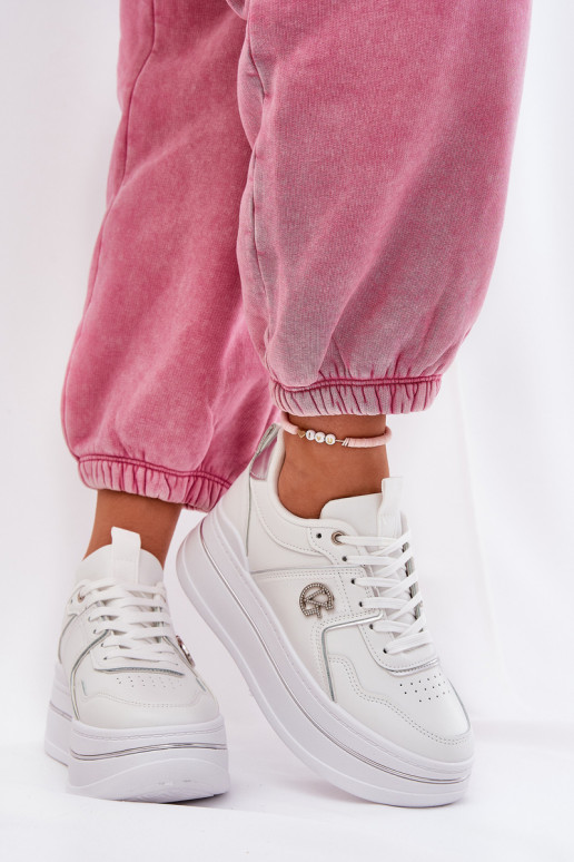 Feminin Turnschuhe mit einer Plattform Zueiße Farbe Caldeno Feminin Turnschuhe mit einer Plattform Zueiße Farbe Caldeno