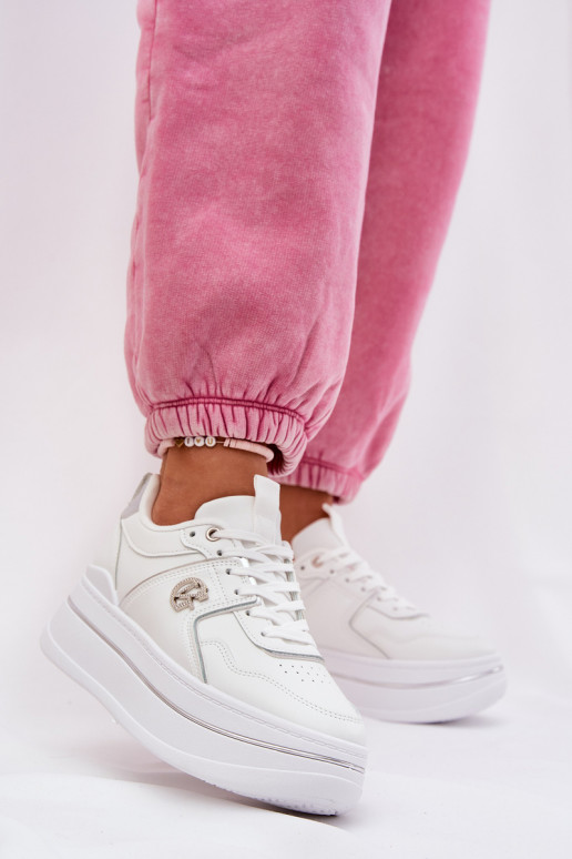 Feminin Turnschuhe mit einer Plattform Zueiße Farbe Caldeno Feminin Turnschuhe mit einer Plattform Zueiße Farbe Caldeno