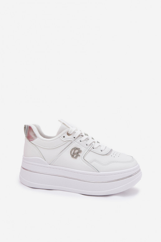 Feminin Turnschuhe mit einer Plattform Zueiße Farbe Caldeno Feminin Turnschuhe mit einer Plattform Zueiße Farbe Caldeno