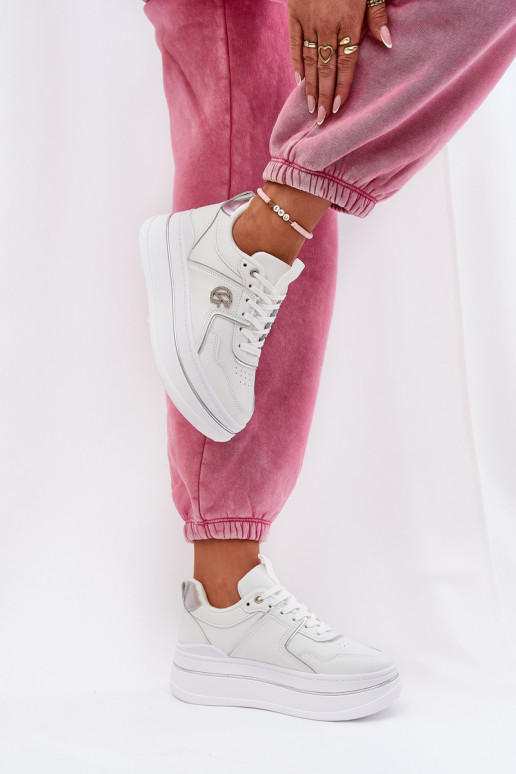 Feminin Turnschuhe mit einer Plattform Zueiße Farbe Caldeno Feminin Turnschuhe mit einer Plattform Zueiße Farbe Caldeno