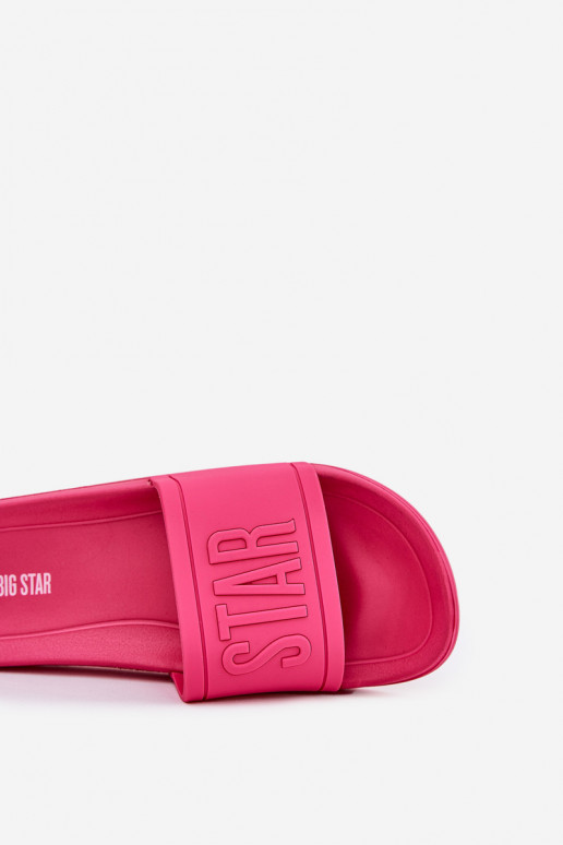 Damenhausschuhe Big Star NN274A668 pinke Farbe Damenhausschuhe Big Star NN274A668 pinke Farbe