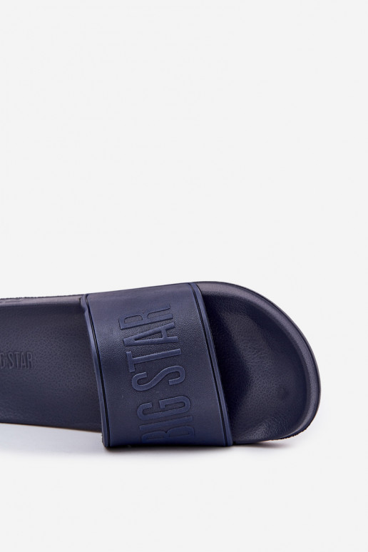 Leichte Hausschuhe aus Schaumstoff Männlich Big Star MM174323 Dunkelblau