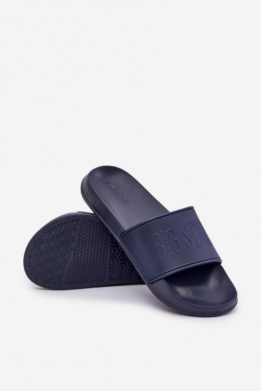 Leichte Hausschuhe aus Schaumstoff Männlich Big Star MM174323 Dunkelblau