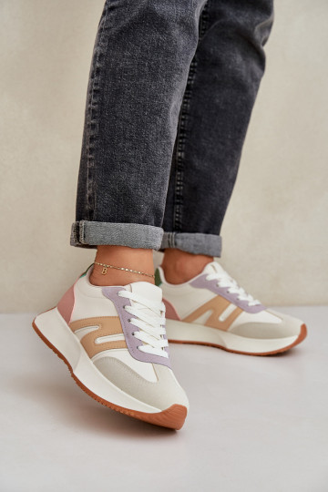 Turnschuhe Feminin mit einer Plattform Verschiedene Farben Emidi 2