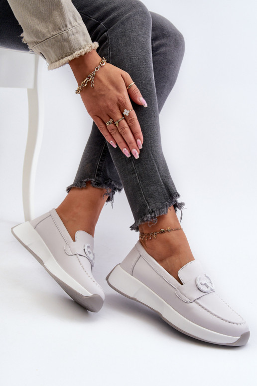 S.Barski Damen Mokassins mit erhöhtem... S.Barski Damen Mokassins mit erhöhtem...