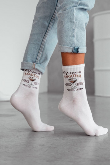 BaumZuollsocken Feminin Espresso MARTINI Zueiße Farbe