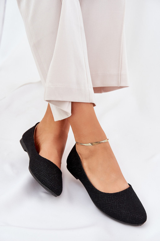 Ballerinas FrauenZuohnung mit Glanz schZuarze Farbe Tatorelis Ballerinas FrauenZuohnung mit Glanz schZuarze Farbe Tatorelis