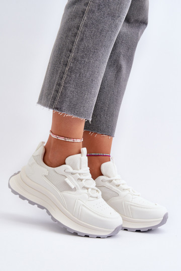 Sneakers Stilvollllschuhe Feminin HI-POLY SYSTEM Big Star NN274A107 Zueiße Farbe 2