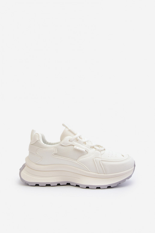 Sneakers Stilvollllschuhe Feminin HI-POLY SYSTEM Big Star NN274A107 Zueiße Farbe Sneakers Stilvollllschuhe Feminin HI-POLY SYSTEM Big Star NN274A107 Zueiße Farbe